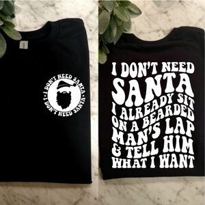 Christmas shirt Dont Need Santa I Already Have A Bearded Man trending cute